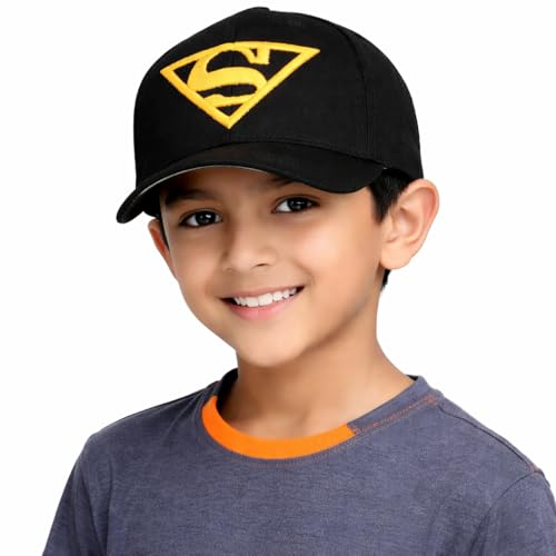 Image of VRITRAZ Kids Sports Cap for Boys & Girls | Adjustable Baseball Hat | Lightweight Breathable Summer Headwear for School, Travel, Outdoor Play & Daily Use (4-12 Years)