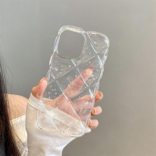 Coque transparente iPhone 14 Pro Max premium fleurs 3D - 5