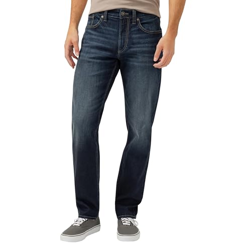 Silver Jeans Co. Men's Eddie Athletic Fit Tapered Leg Jeans
