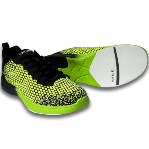 Image of Pyramid Men's Path Lite Seamless Mesh Bowling Shoes - Lightweight Seamless Design, Athletic Fit, Breathable Knit Upper, Universal Slide Soles