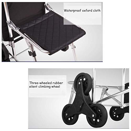Carrito plegable portátil multifunción para compras miniatura 5