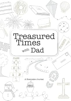 Paperback Treasured Times with Dad: A Keepsake Journal Book