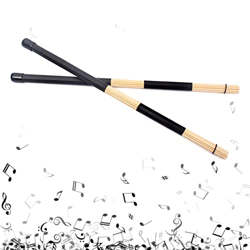 Baquetas para batería con agarre suave, accesorios de percusión para hombres y mujeres miniatura 2