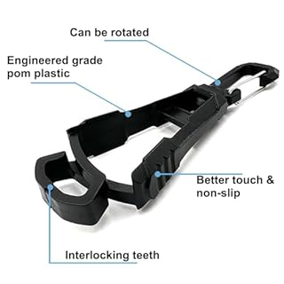4Pcs Glove Clips for Work Glove Holders, Powerful Bite Glove Holder for Belt and Pants, Prevent Loss and Free Hands Glove Clip, Improve Work Efficiency and Safety, for Construction Gloves, Helmets