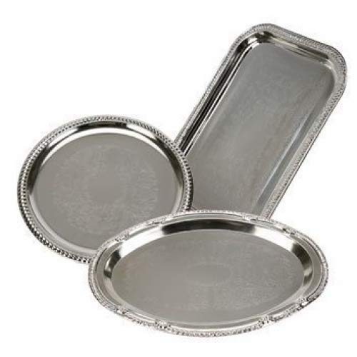 NickelPlated Metal Serving Trays NickelPlated Metal Serving Trays