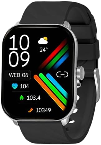 Relógio Inteligente com Tela Grande de 2.01”, Bluetooth Smartwatc...