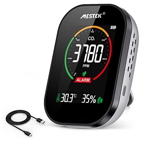 Medidor de CO2 MESTEK 3 en 1 Cover