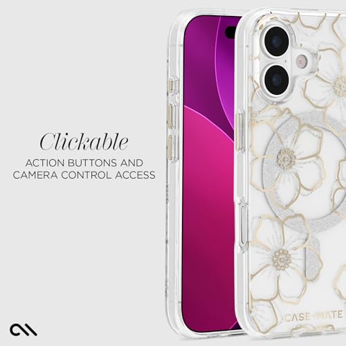 Case-Mate iPhone 17 Case - Floral Gems - image 5