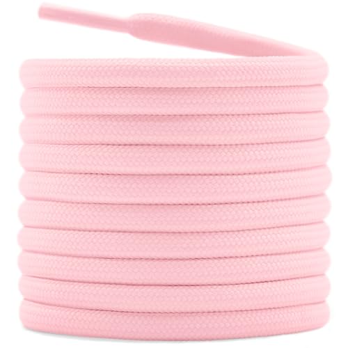 Image of DELELE 2 Pair Thick Round Climbing Shoelaces Hiking Shoe Laces Boot Laces