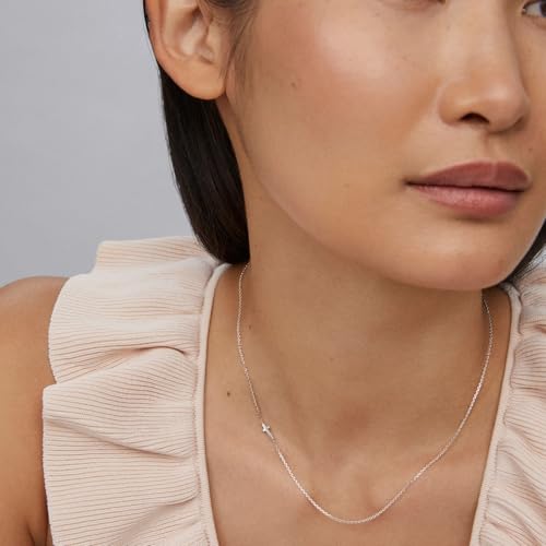 Kendra Scott Cross Inline Necklace, Sterling Silver4