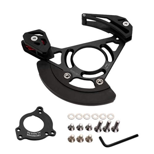 Guide de chaîne de vélo anti-chute et stabilisateur résistant pour protection de VTT