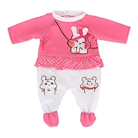 ZWOOS Ropa de Muñecas para New Born Baby Doll Cover