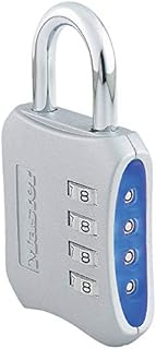 Master Lock Resettable Combination Locker Lock, Lock for Gym and School Lockers, Colors May Vary, 653D
