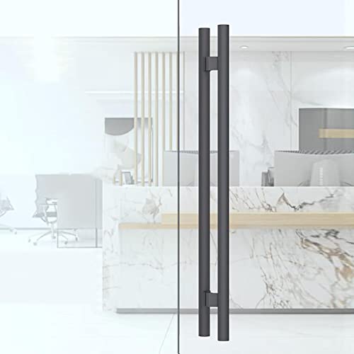 Poignée de porte en verre instable ? Solution double face 70 cm inox
