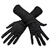 Pjeghbvop Embroidery Long Gloves Arm Sleeves Full Finger Arabian Women Hijab Hand Fashion