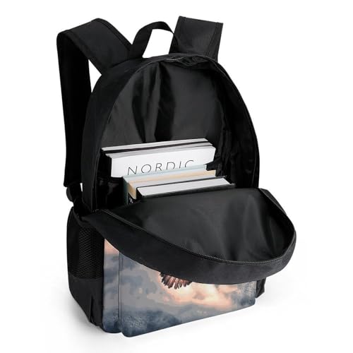 Mochila deportiva casual ligera unisex para senderismo miniatura 5