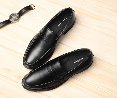 Image of LOUIS STITCH Genuine Leather Shoes for Men | Formal Shoes for Men | EVA Sole Comfort Cushion| LSFX-JB