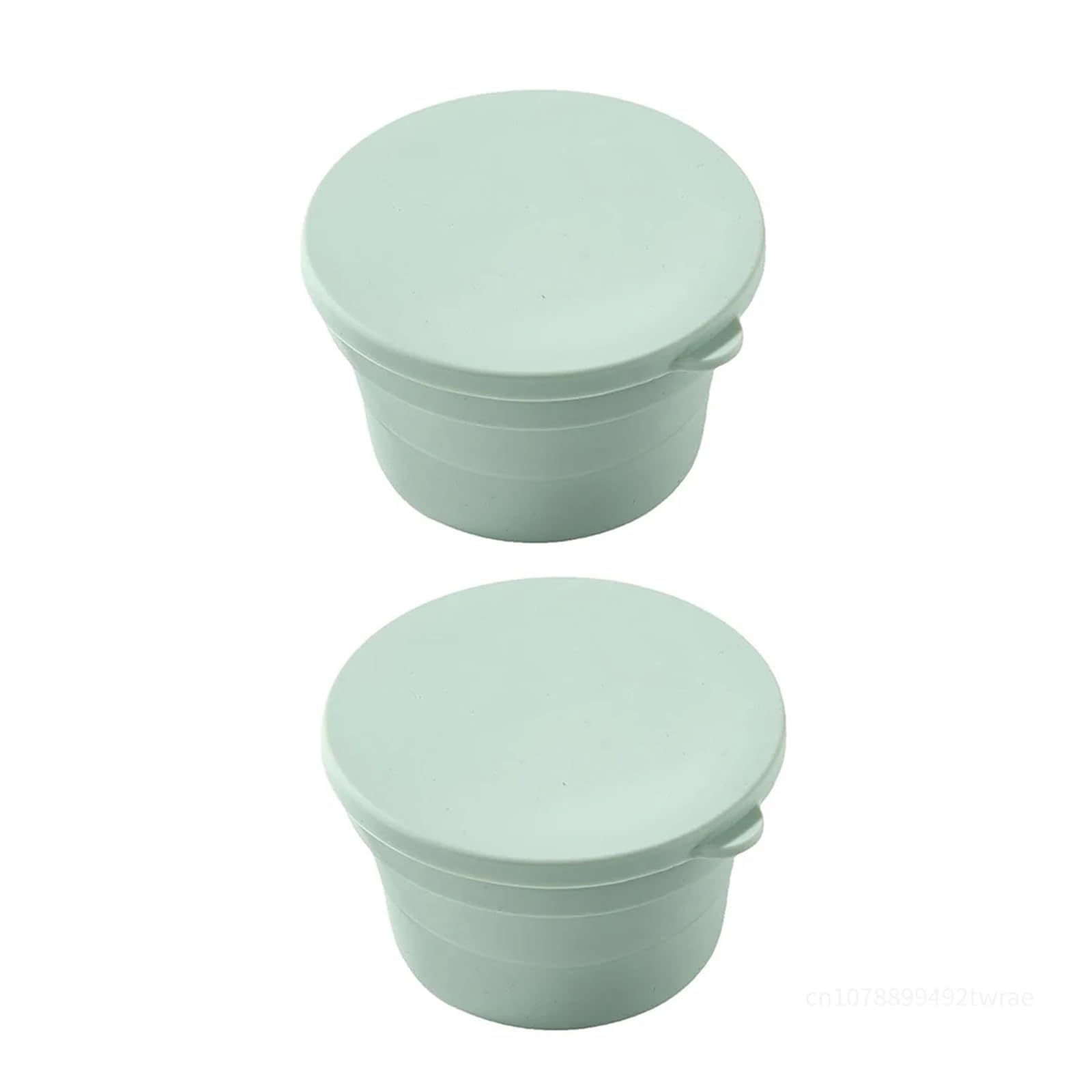 Składane pudełko do wyrastania pizzy, akcesoria kuchenne do pieczenia chleba(2pc Green)