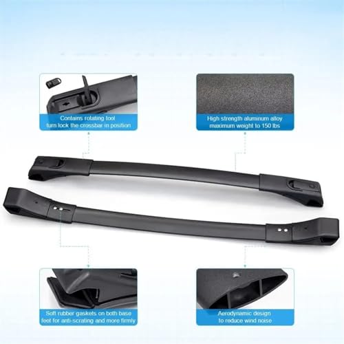 Barras de techo coche RAV4解决空间不足 de 2013 a 2018 portaequipajes 3