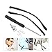 FRCOLOR Glasses Arm Replacement Universal Glasses Repair Kit with Screws, Screwdrivers, Nose Pads, and Temple Tips for Eyeglasses and Sunglasses-2 Pairs