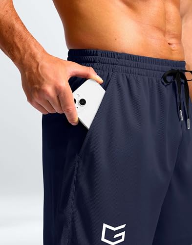 Image of G Gradual Men's Athletic Workout Shorts with Pockets 5 inch /7 inch /9 inch Lightweight Quick Dry Gym Basketball Running Shorts for Men