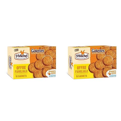 Biscuits Galettes Au Beurre St Michel La Boîte De 16x5 Biscuits De - vue 4