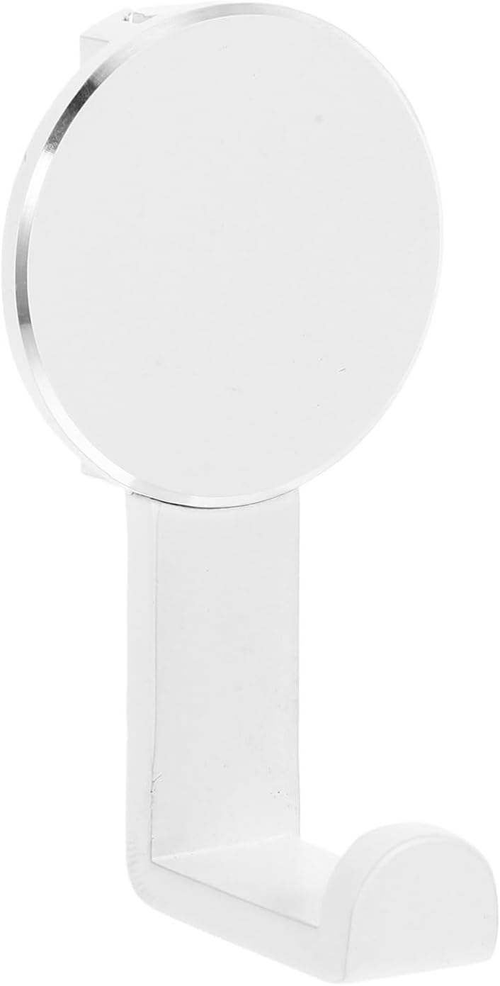 Toyvian Kitchen Wall Hook for Utensils, Aluminum Alloy, White, Wall Mounted