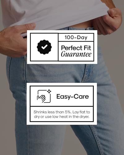 True Classic Jeans for Men, High-Stretch Straight Fit, Indigo, 3630 - image 7