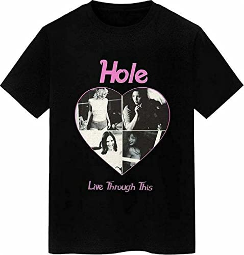 Hole Band Courtney Love Men's T-Shirt Vintage Gift Black L