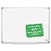 MasterVision MA2700790 Earth Easy-Clean Dry Erase Board, 48 x 72, Aluminum Frame
