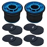 Photo Gallery set di ricambio per aspirapolvere bissell 4245 per powerclean per furguard 280 w e per aspirapolvere furfinder da 200 w, 2 filtri ad alte prestazioni e 4 prefiltro Photo Gallery set di ricambio per aspirapolvere bissell 4245 per powerclean per furguard 280 w e per aspirapolvere furfinder da 200 w, 2 filtri ad alte prestazioni e 4 prefiltro