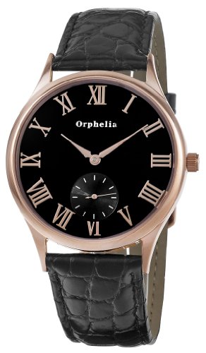 Preisvergleich Produktbild Orphelia Herren-Armbanduhr Standard Analog Quarz Leder