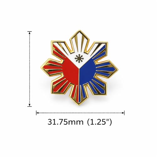 Image of Filipino Theme Enamel Pins, Collectible Lapel Pins Featuring Filipino Culture & Pride Designs