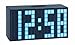 Produktbild TFA Dostmann Time Block digitaler Wecker, 98.1082.02, mit LED-Leuchtziffern, drei Helligkeitstufen, 6 x 16 x 8,4 cm, schwarz, Kunststoff