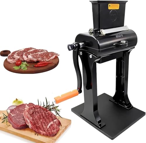 Robuster Fleischklopfer, manueller Steakflacher, für Rind, Huhn, Schweinefleisch und Truthahn, professionelles Küchenzubehör für verbesserte Zartheit und Geschmack