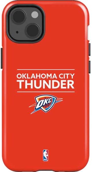 Skinit Impact Phone Case Compatible with iPhone 13 - Officially Licensed NBA OKC Thunder Split Design