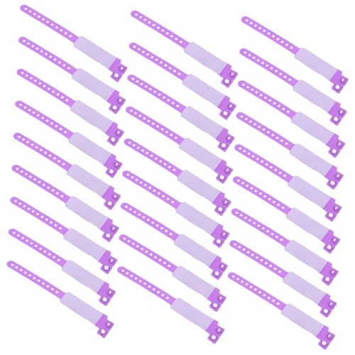 JUMPLAWN Brazaletes de Desechables para Eventos Muñequeras Impermeables y para Identificación Parques de Reuniones y Actividades