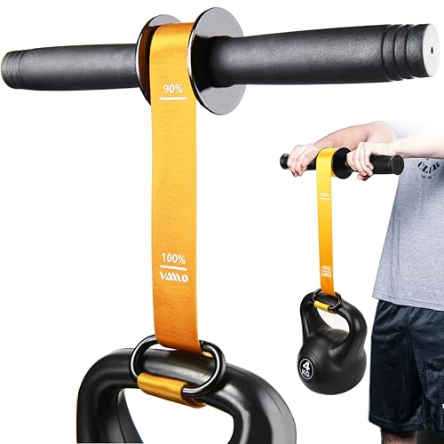 Image of VAIIO Forearm Strengthener and Wrist Roller with Quick Locking Mechanism - Durable PVC Anti-Slip Grip Handles - Perfect for Men and Women - Ideal for Hand, Wrist, and Forearm Strength Training