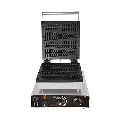 Waffle Maker-Commercial HECT a 4 pezzi Lolly Stick Baker 110-240V-Pin Tree Stampo Casht padella