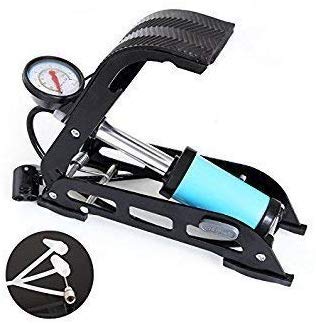 MegaDeal Portable High Pressure Foot Air Pump for Bike,Car,Cycles,& All Other Vehicles