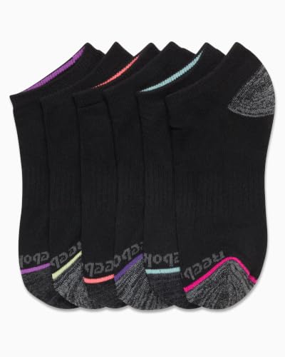 Image of Reebok Women's Athletic Socks - Performance Low Cut Socks (6 Pack)