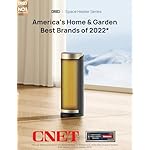 Dreo Space Heater, 1500W PTC Ceramic Heaters for Indoor Use with Remote, 70° Oscillation, 1-12H Timer, Electric Heaters with Thermostat, Fast and Safe Portable Heater for Office, Bedroom, Large Room - Image 2