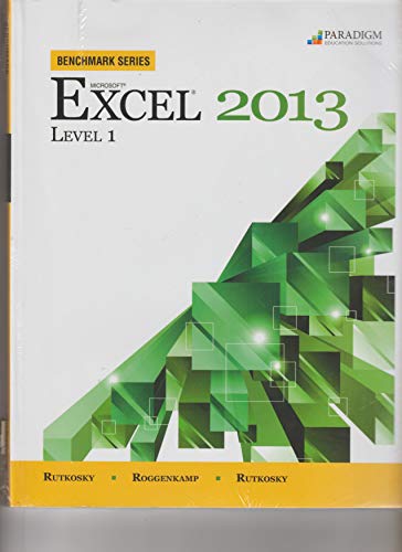 Benchmark Series: Microsoft Excel 2013 Level 1 ËÇô Text with SNAP 2013 + data files CD