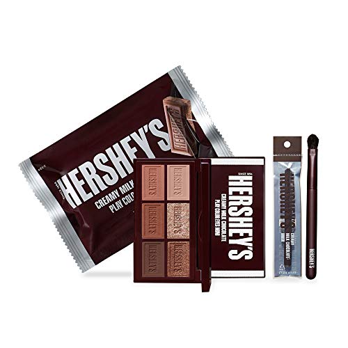 ETUDE HOUSE HERSHEYâ€™S Chocolate Kit (Original) - Eyeshadow Pallette & Brush Set - Long Lasting For Eye Makeup