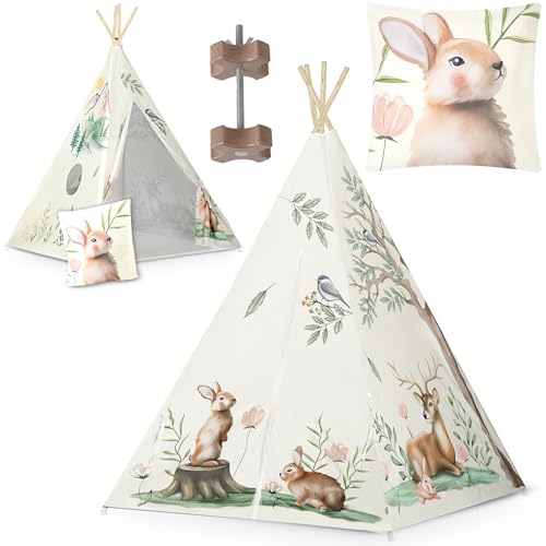 Nukido Tente Tipi Enfant Beige