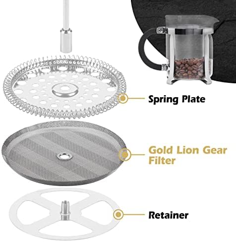 French Press Replacement Filter (2-pack 