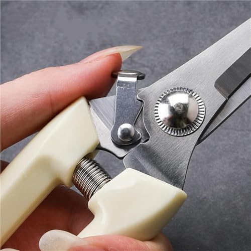 KFGISD, Garden Clipper 17cm/19cm Pruner Tree Cutter Gardening Pruning Shear Scissor Stainless Steel Cutting Tools Set Home Tools Anti-Slip,Gardening Scissors - Image 5