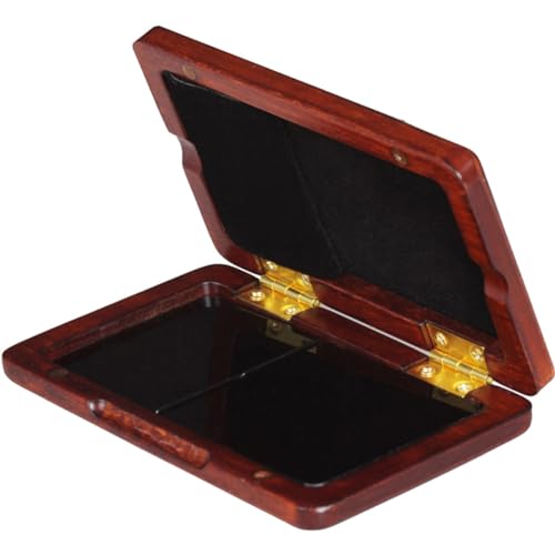 Toddmomy Box Solid Wood Reed Box Oboe Reed Small Oboe Holder Case Reed Holder Wood Holder Wood Container Wood Storage Container