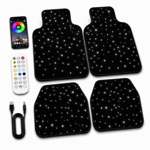 Image of Starlight Floor Mats for Car, SUVs, Trucks, App & Remote Control,USB