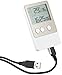 Produktbild infactory Temperatur Logger: USB-Temperatur- & Luftfeuchtigkeits-Datenlogger V2 mit PC-Software (Thermometer mit Aufzeichnung, Datalogger, Aufzeichnungsfunktion)